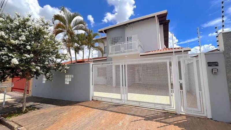 Sobrado com 4 quartos e área gourmet no Jardim Mauá em Jaguariúna - foto 1